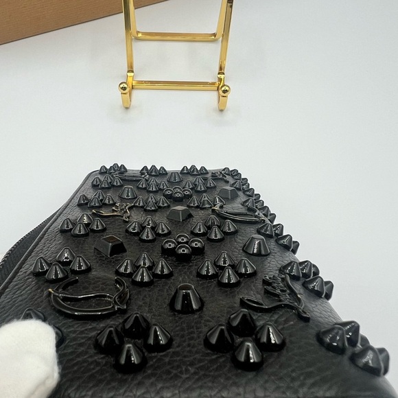 Christian Louboutin Panettone Zip Around Wallet - includes box and dust bag - Picture 6 of 16